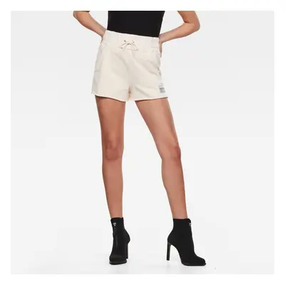 G-STAR Shorts - High waist sw short wmn white