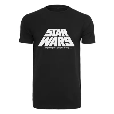 Black T-shirt with original Star Wars logo