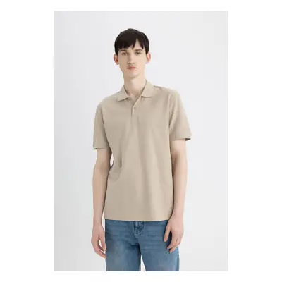 DEFACTO New Regular Fit Short Sleeve Polo Basic T-Shirt