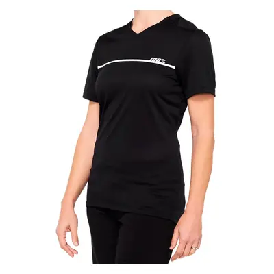 Women's cycling jersey 100% Ridecamp black