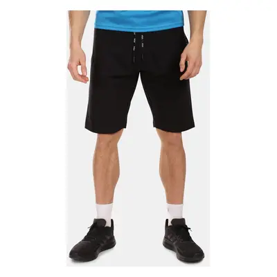 Men's cotton shorts Kilpi TUSCON-M Black