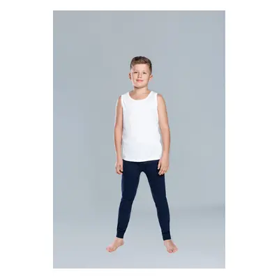 Long boys' pants Jaś - dark blue