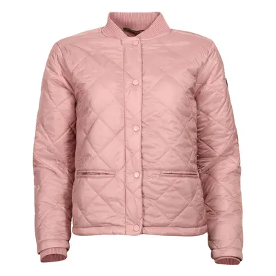 Women's quilted jacket nax NAX LOPENA pale mauve