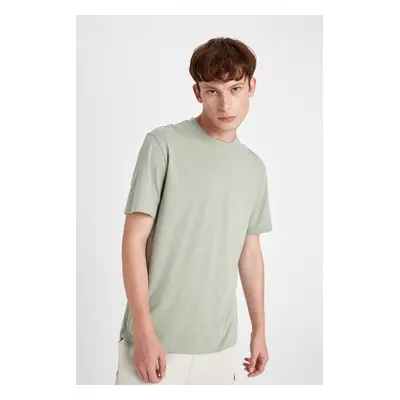 DEFACTO New Regular Fit Crew Neck Short Sleeve Basic T-Shirt