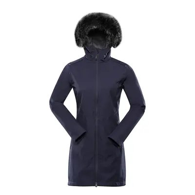 Women's softshell jacket ALPINE PRO IBORA mood indigo