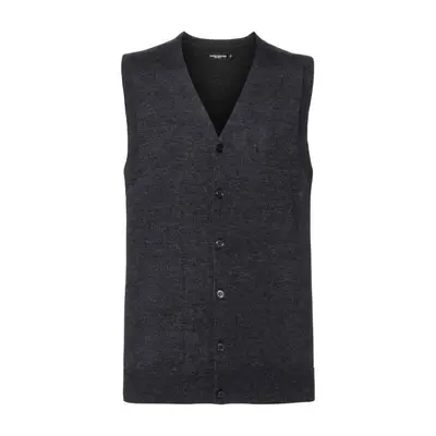 Men's Sleeveless Cardigan, Neckline V R719M 50/50 50% Cotton 50% Acrylic CottonBlend TM weave 27