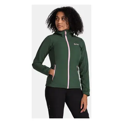 Women's softshell jacket Kilpi RAVIA-W Dark green