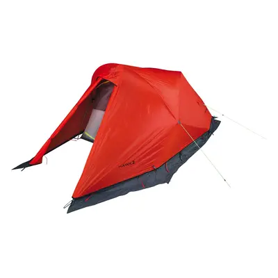 Hannah HAWK SNOW mandarin red II ultralight stable tent