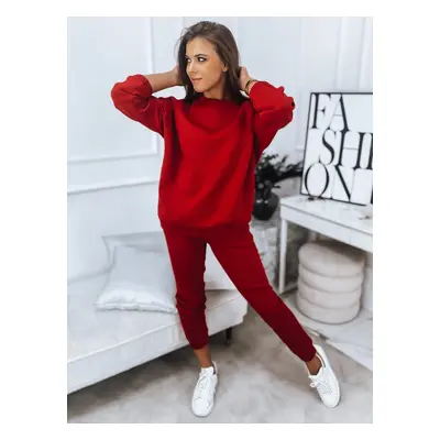 Women's sweatshirt ARIELLA PREMIUM red Dstreet