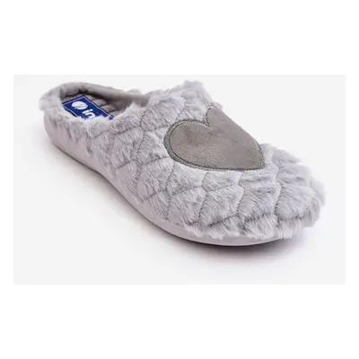 Women's Fur Slippers Inblu Grey