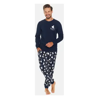 Doctor Nap Man's Pyjamas PMB.5263 Navy Blue