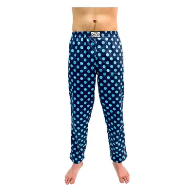 Men's sleeping pants Styx polka dots