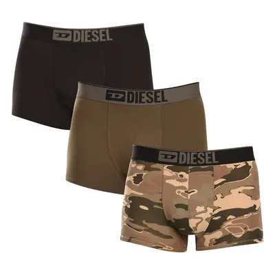 3PACK Mens Boxers Diesel Multicolor