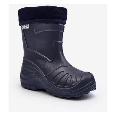 Children's insulated boots Befado Navy Blue