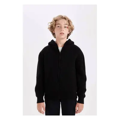 DEFACTO Boy Cardigan Black U4282A6/BK81