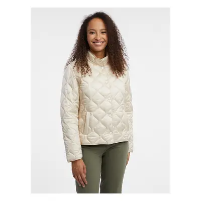 Orsay Creamy Women's Quilted Light Jacket - Women