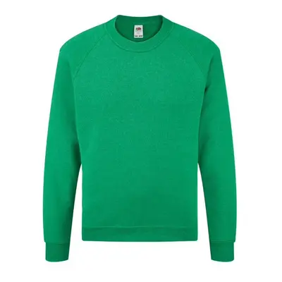 Zielona bluza dziecięca Raglan Sweat Fruit of the Loom