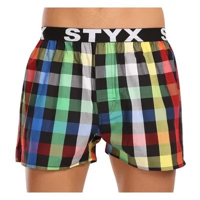 Men's shorts Styx sports rubber multicolor