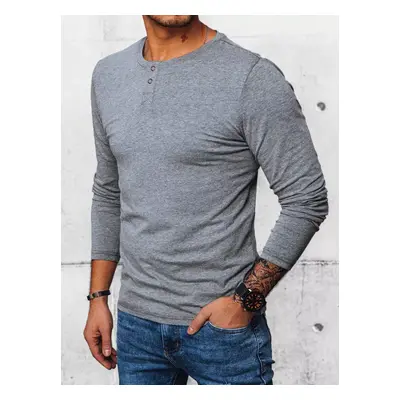 Men's Long Sleeves Light Grey Dstreet