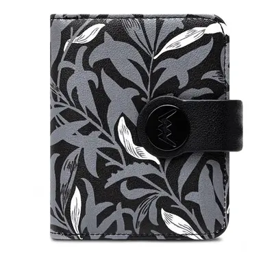 VUCH Pippa Mini Leaves Black Wallet