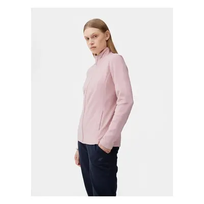 4f Pink Fleece with Stand Collar Regular Ladies