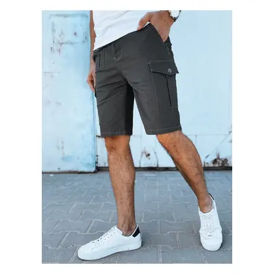 Dark grey men's shorts Dstreet