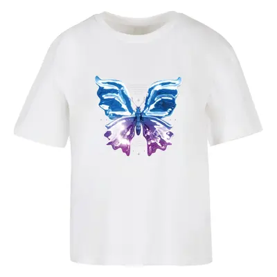 Women's T-shirt Chromed Butterfly Tee - white