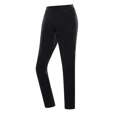 Women's quick-drying trousers ALPINE PRO ZERECA black