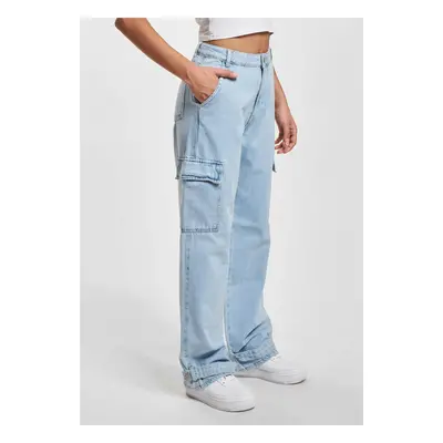 Women's Jeans Cargo Pants Denim Blue