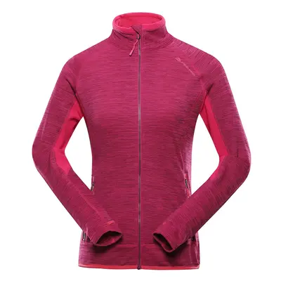 Women's quick-drying sweatshirt ALPINE PRO ONNECA holyhock