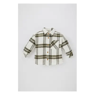 DEFACTO Baby Boy Flannel Long Sleeve Shirt