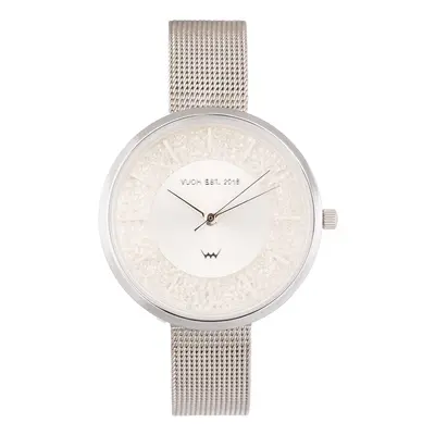 VUCH Sparkly Light Silver Watch