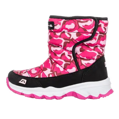 Children's winter boots with impregnation ALPINE PRO SOKBARO cabaret