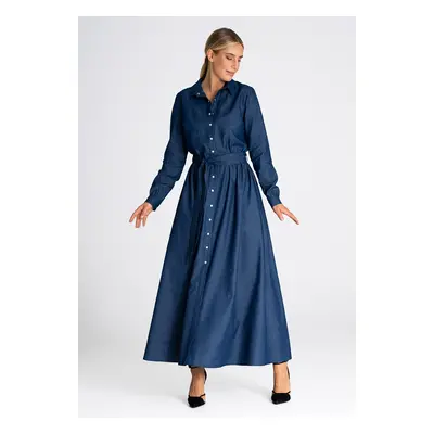 Figl Woman's Dress M957 Navy Blue