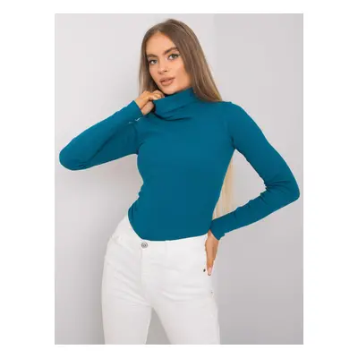 RUE PARIS Ladies ribbed turtleneck