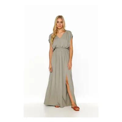 Makadamia Woman's Dress M825 Dark