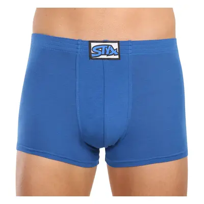 Men's boxer shorts Styx classic rubber blue