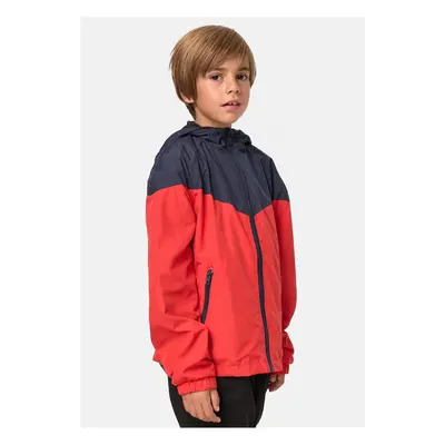 Boys' 2-Tone Tech Windrunner Navy/Red