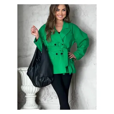 Green jacket By la la cxp1067.green