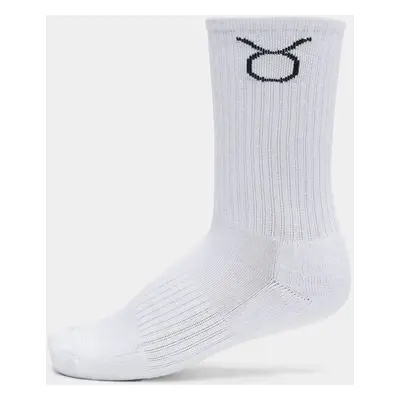 Taurus white zodiac socks