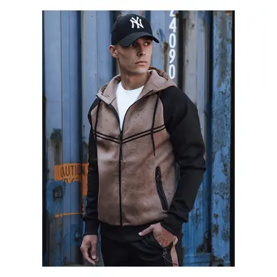 Men's light brown Dstreet jersey