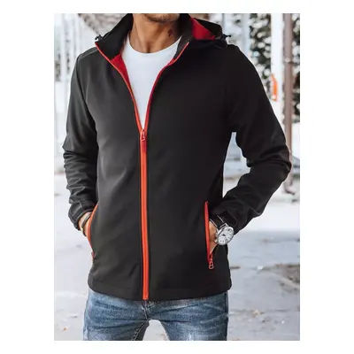 Black Men's Dstreet Softshell Jacket