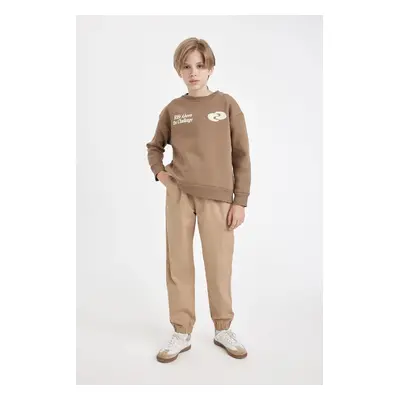 DEFACTO Boy Jogger Leg Gabardine Trousers A9395a824wn