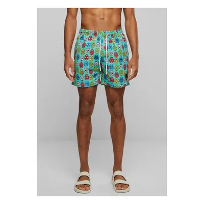 Calavera aop swim shorts pattern