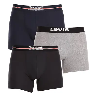 3PACK Men's Boxers Levis Multicolor