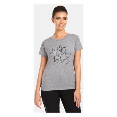 Women's functional T-shirt Kilpi MOARE-W Light grey