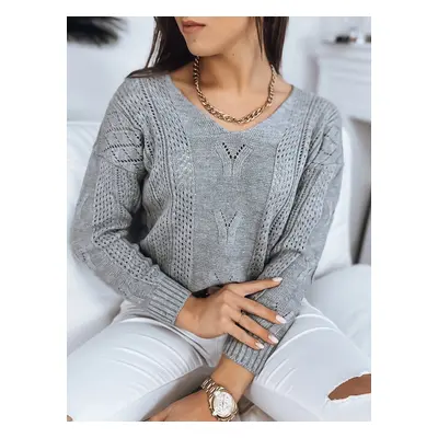 Women's sweater DARIA light grey Dstreet