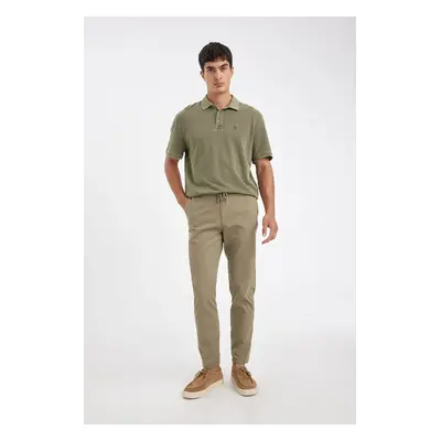 DEFACTO Jogger Skinny Leg Cotton Trousers