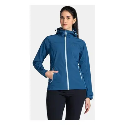 Women's softshell jacket Kilpi RAVIA-W Dark blue