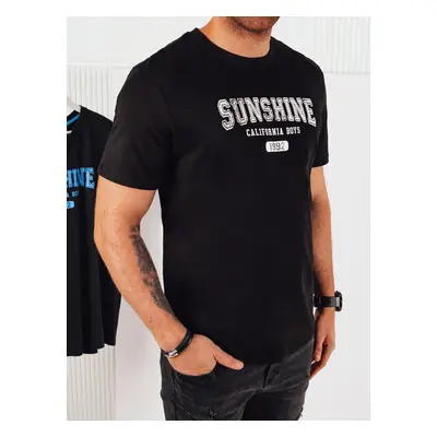 Men's T-shirt with black Dstreet print